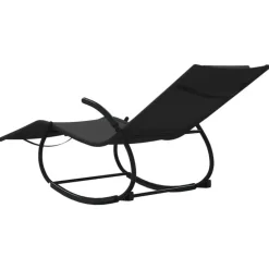 vidaXL - Ligbed - Black