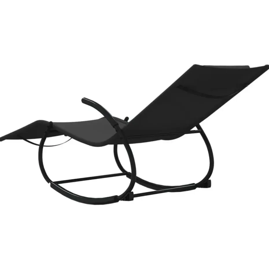 vidaXL - Ligbed - Black