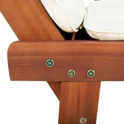 vidaXL - Ligbed - Bruin - Hout