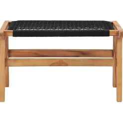 vidaXL - Ligbed - Bruin - Hout