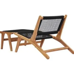 vidaXL - Ligbed - Bruin - Hout