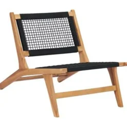 vidaXL - Ligbed - Bruin - Hout