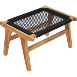 vidaXL - Ligbed - Bruin - Hout