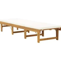 vidaXL - Ligbed - Bruin - Hout