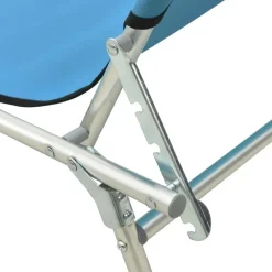 vidaXL - Ligbed - Turquoise - Stof