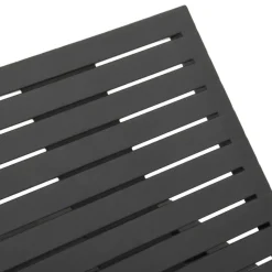 vidaXL - Ligstoel - Antraciet - Kunststof