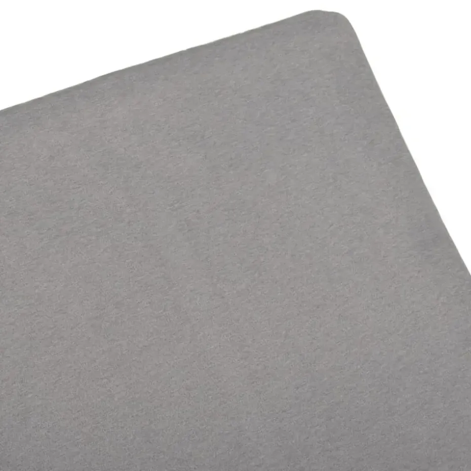 vidaXL - Ligstoel - Antraciet - Kunststof