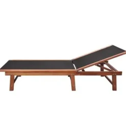 vidaXL - Lounger - Bruin - Hout