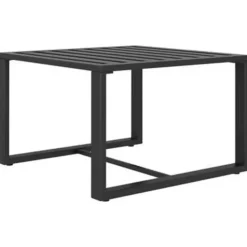 vidaXL - Loungeset - Antraciet - Aluminium