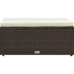 vidaXL - Loungeset - Bruin - Poly rattan