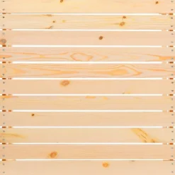 vidaXL - Loungeset - Crème - Grenenhout - 3 stuks - Met kussens