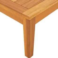 vidaXL - Loungeset - Grijs - Acaciahout - 2 stuks - Met kussens