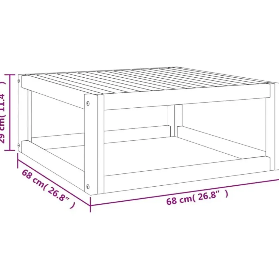 vidaXL - Loungeset - Lichtgrijze - Acaciahout - 9 stuks - Met kussens