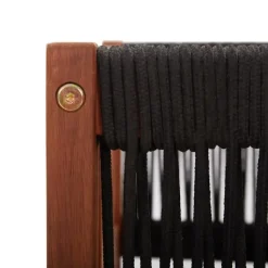 vidaXL - Loungeset - Wit - Acaciahout - 5 stuks- Met kussens