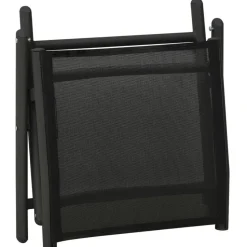 vidaXL - Loungeset - Zwart - Aluminium