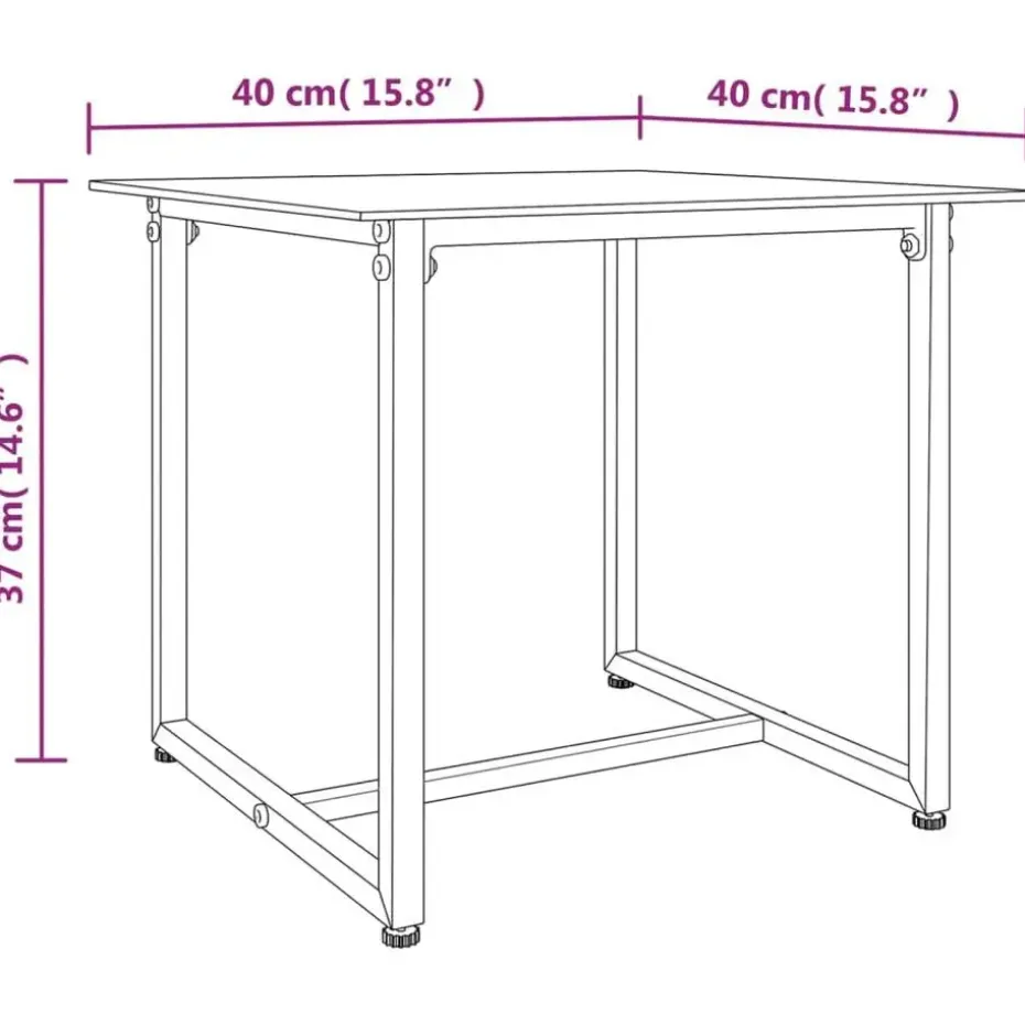 vidaXL - Loungeset - Zwart - Poly rattan - 3 stuks - Met kussens