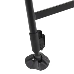 vidaXL - Loungestoel met armleuning - Groen - Staal