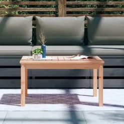 vidaXL - Loungetafel - Naturel - Massief douglashout - 82,5x50.5x45 cm