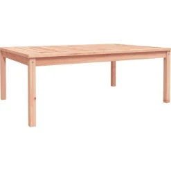 vidaXL - Loungetafel - Naturel - Massief douglashout - 121x82,5x45 cm