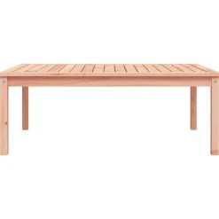 vidaXL - Loungetafel - Naturel - Massief douglashout - 121x82,5x45 cm