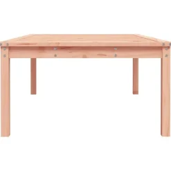 vidaXL - Loungetafel - Naturel - Massief douglashout - 121x82,5x45 cm