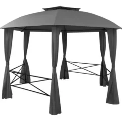 vidaXL - Luifel - Antraciet - Stof