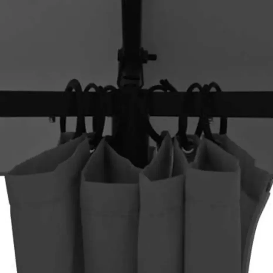 vidaXL - Luifel - Antraciet - Stof