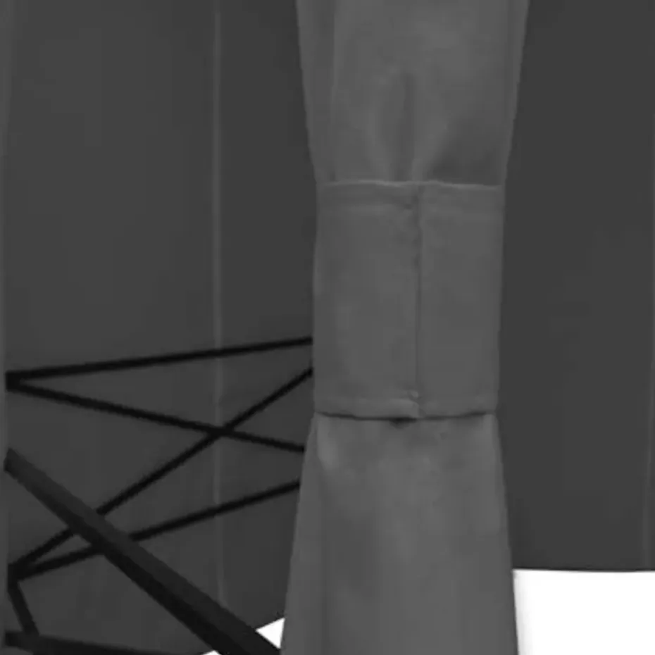 vidaXL - Luifel - Antraciet - Stof