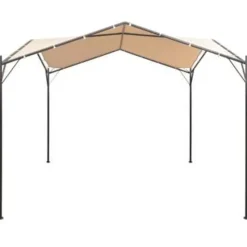 vidaXL - Luifel - Beige - Stof - 4 x 4 m