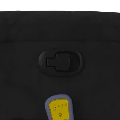 vidaXL - Massagestoel - Zwart - Microvezel