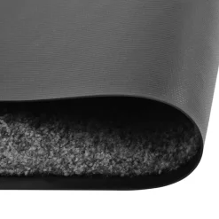 vidaXL - Mat - Antraciet - Stof - 90 x 120 cm