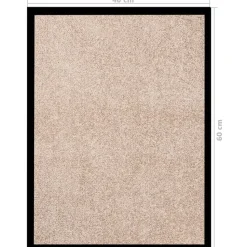 vidaXL - Mat - Beige - Polypropyleen - 40 x 60 cm