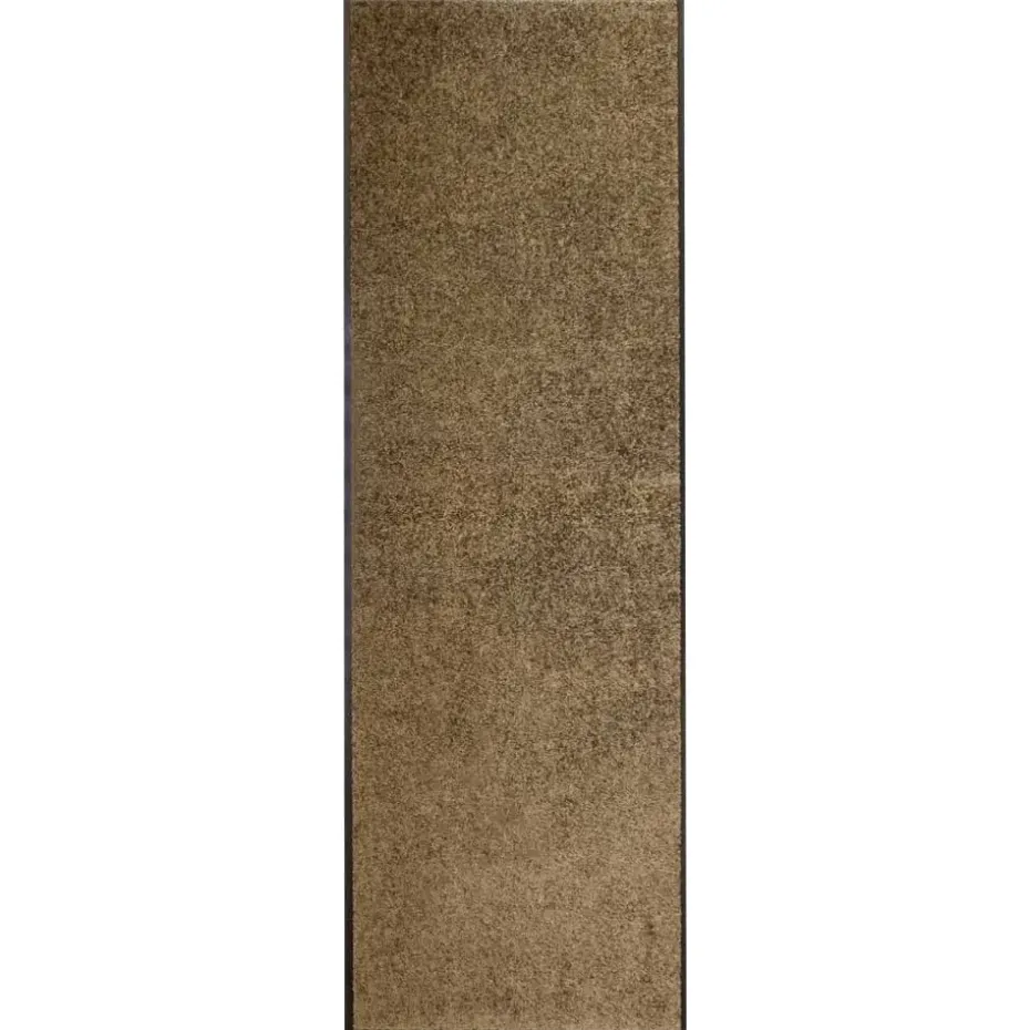 vidaXL - Mat - Bruin - Stof - 60 x 180 cm