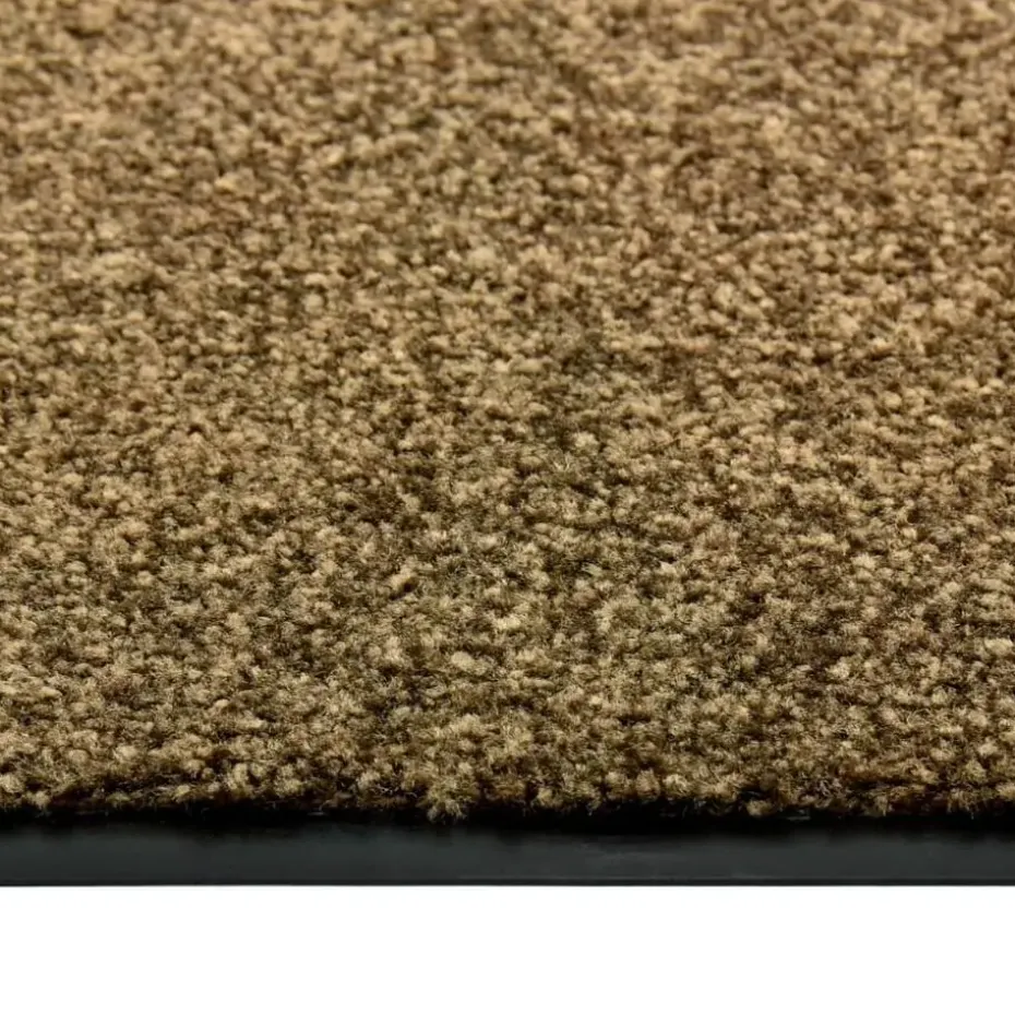 vidaXL - Mat - Bruin - Stof - 60 x 180 cm