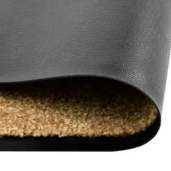 vidaXL - Mat - Crème - Stof - 60 x 180 cm