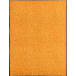 vidaXL - Mat - Oranje - Stof - 90 x 120 cm