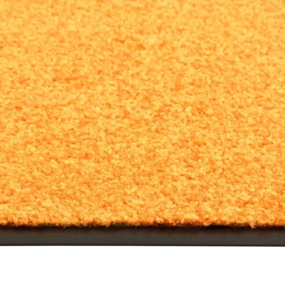 vidaXL - Mat - Oranje - Stof - 90 x 120 cm