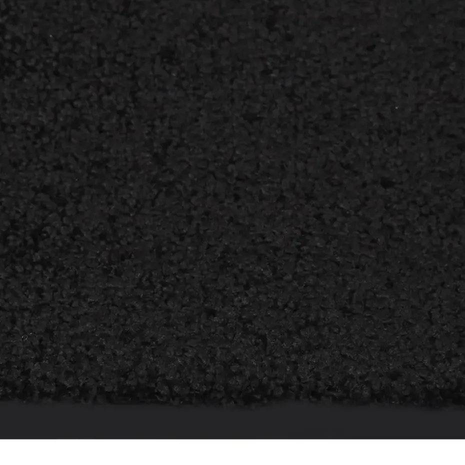 vidaXL - Mat - Zwart - Polypropyleen - 80 x 120 cm