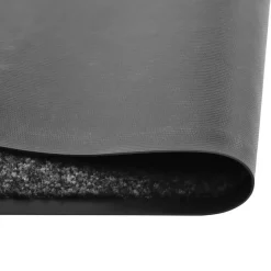 vidaXL - Mat - Zwart - Stof - 60 x 90 cm