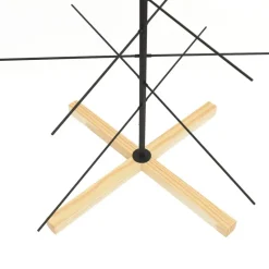 vidaXL - Metalen Kerstboom - Zwart - 180 cm