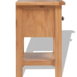 vidaXL - Nachtkastje - Bruin - Hout