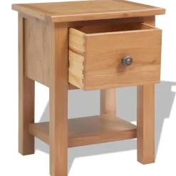 vidaXL - Nachtkastje - Bruin - Hout