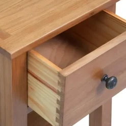 vidaXL - Nachtkastje - Bruin - Hout