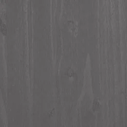 vidaXL - Nachtkastje - Grijs - Grenenhout