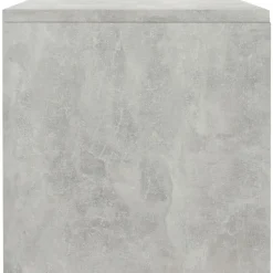 vidaXL - Nachtkastje - Grijs - Bewerkt hout - 2 stuks