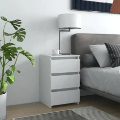 vidaXL - Nachtkastje - Wit - Bewerkt hout - 2 stuks