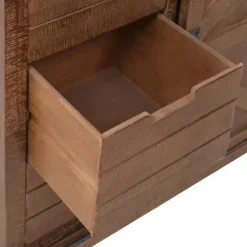 vidaXL - Opbergkast - Bruin - Hout