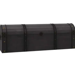 vidaXL - Opbergkast - Zwart - Hout