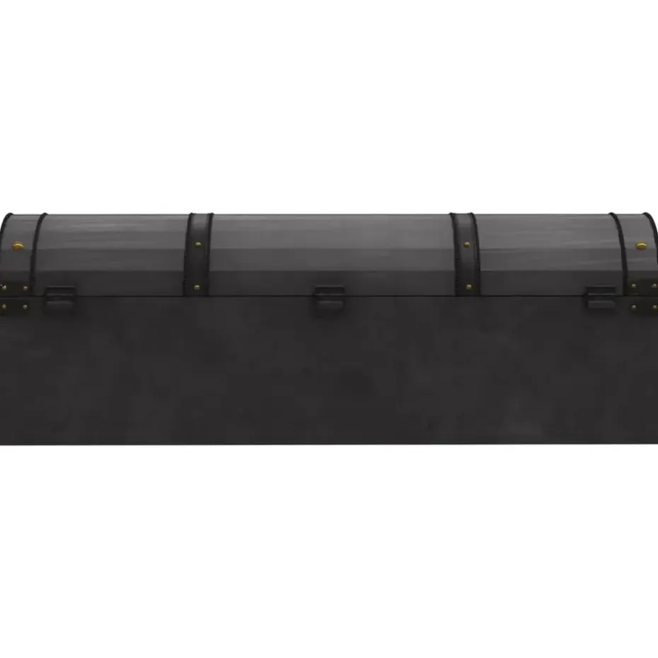 vidaXL - Opbergkast - Zwart - Hout