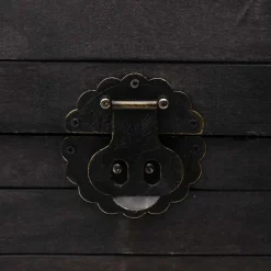 vidaXL - Opbergkast - Zwart - Hout